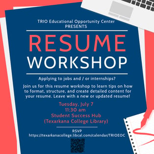 July 7 Resume Workshop